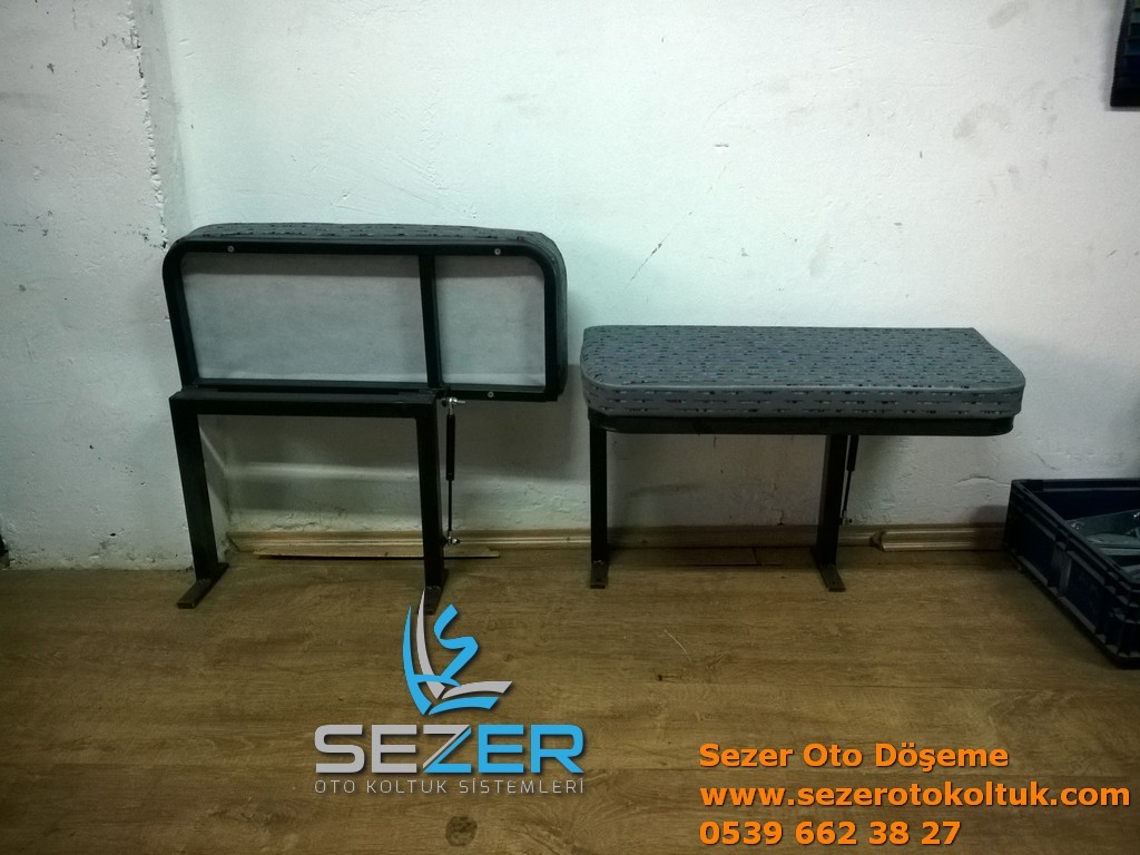 Sprinter 2014 ve 2015  Sırtsız İkili Hostes Koltukları