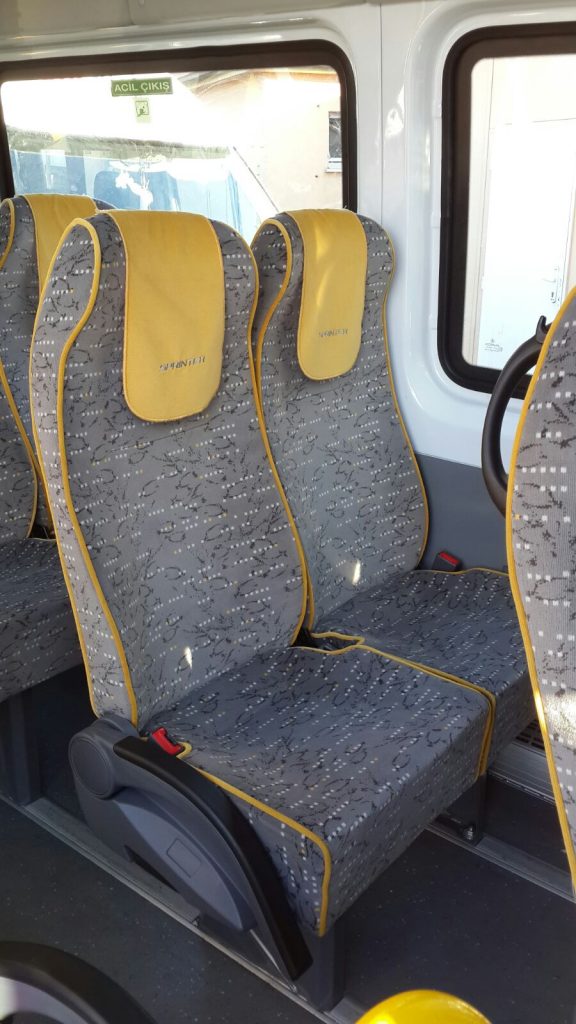 Mercedes Sprinter Eko Paket Çıkma Sarı Koltuk